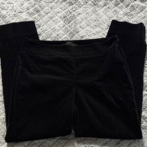 Talbots Elegant Black Cropped Pants